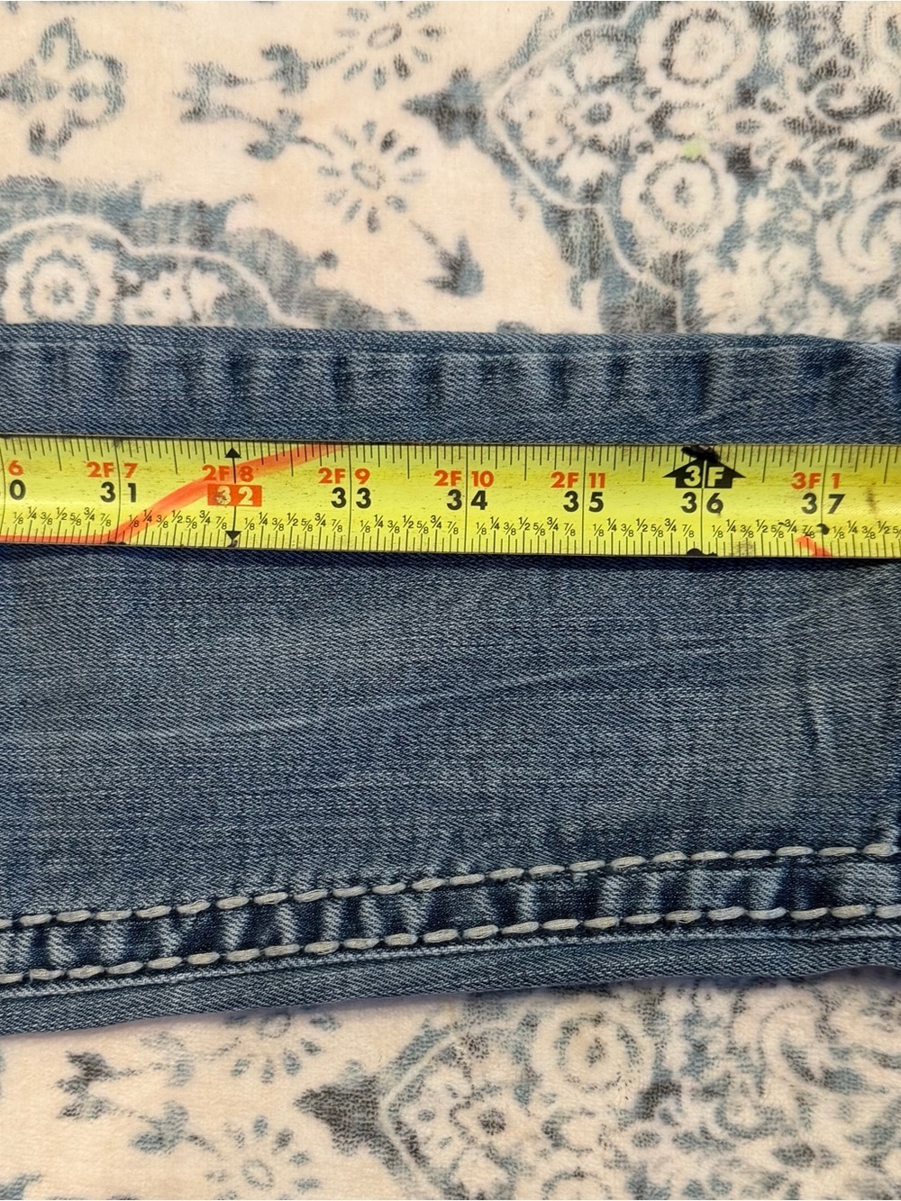 Paisley Sky Skinny Jeans - Picture 8 of 9
